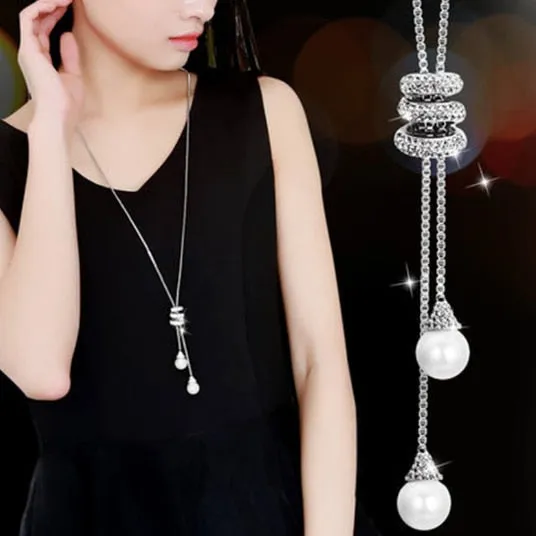 Fashion Long Necklaces & Pendants  Geometric Women Jewelry