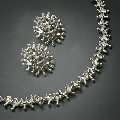Fine design silver necklace