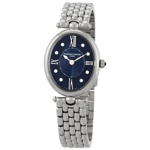 Frederique Constant Classics Art Deco Quartz Blue Dial Ladies Watch FC-200RMPN2V6B