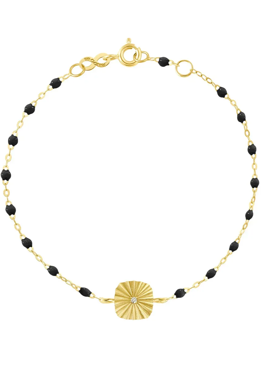 Gigi Clozeau Miss Lumiere Diamond Bracelet in Black