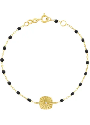 Gigi Clozeau Miss Lumiere Diamond Bracelet in Black