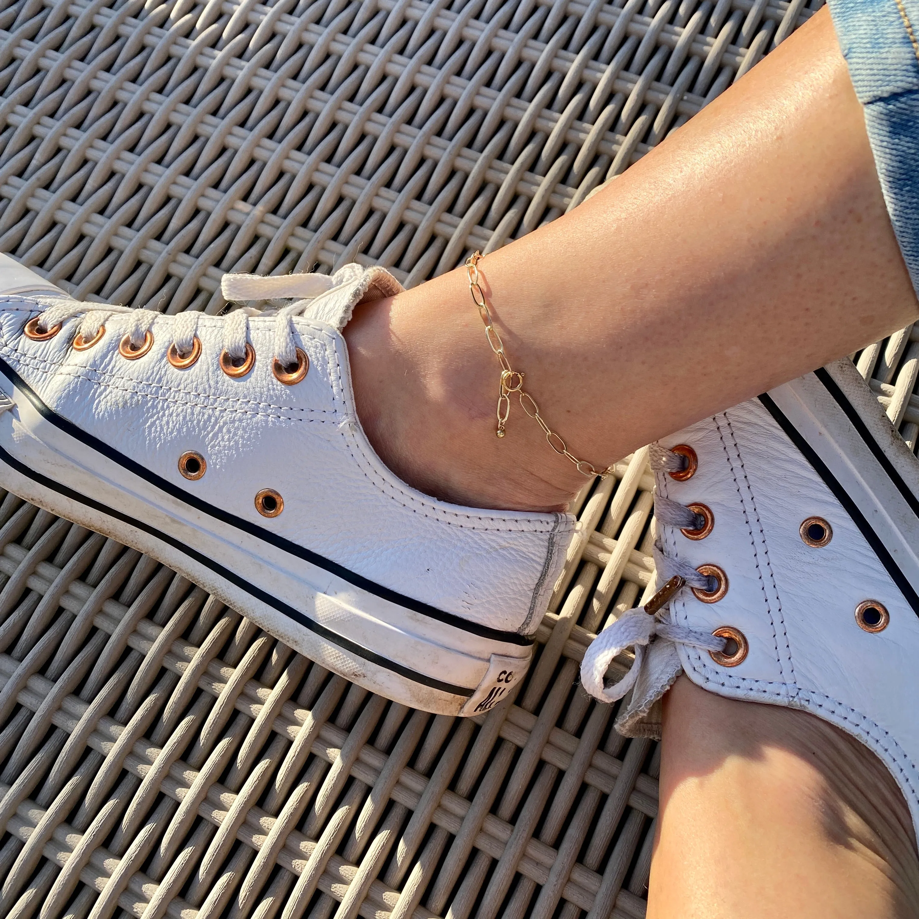 Gold Chain Anklet