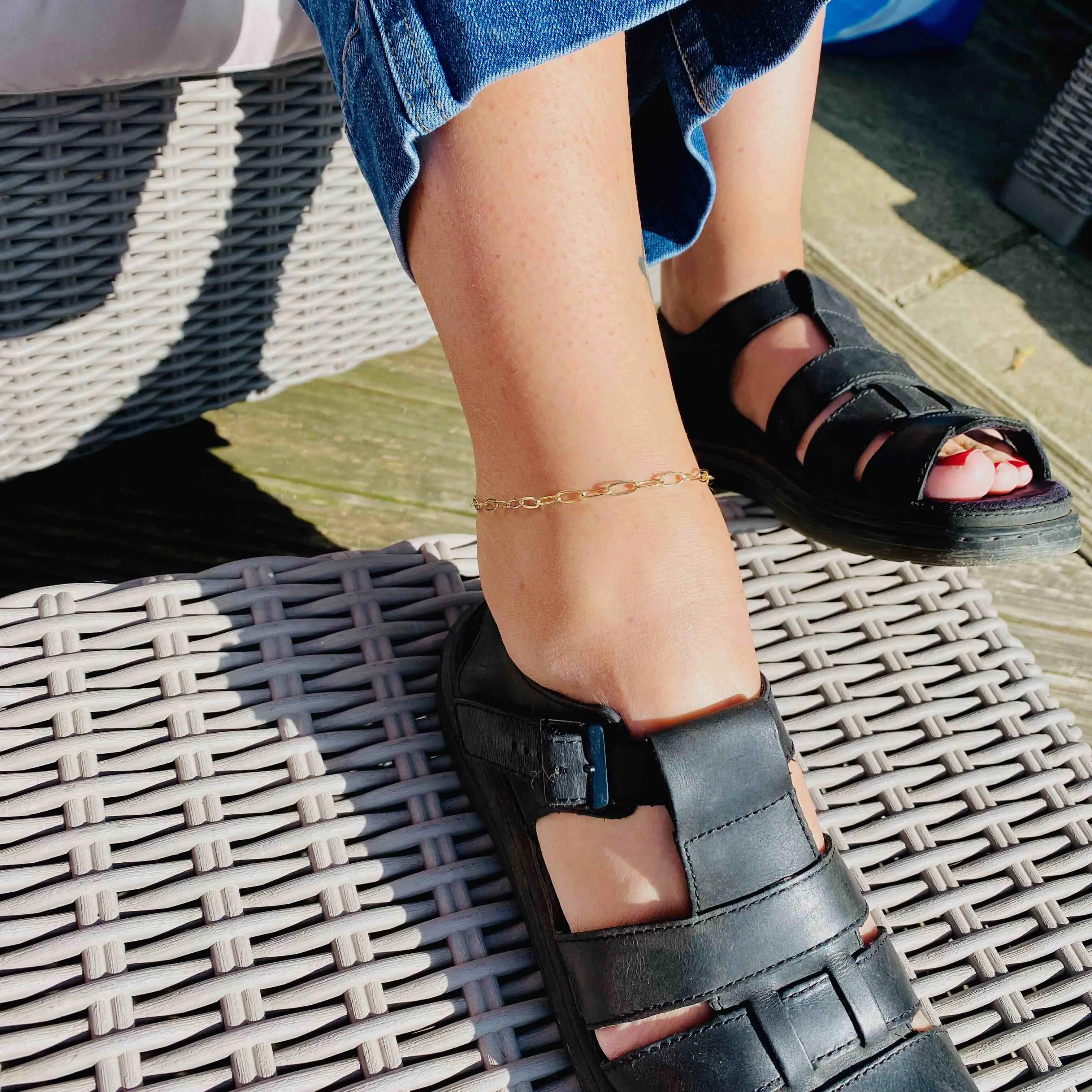 Gold Chain Anklet