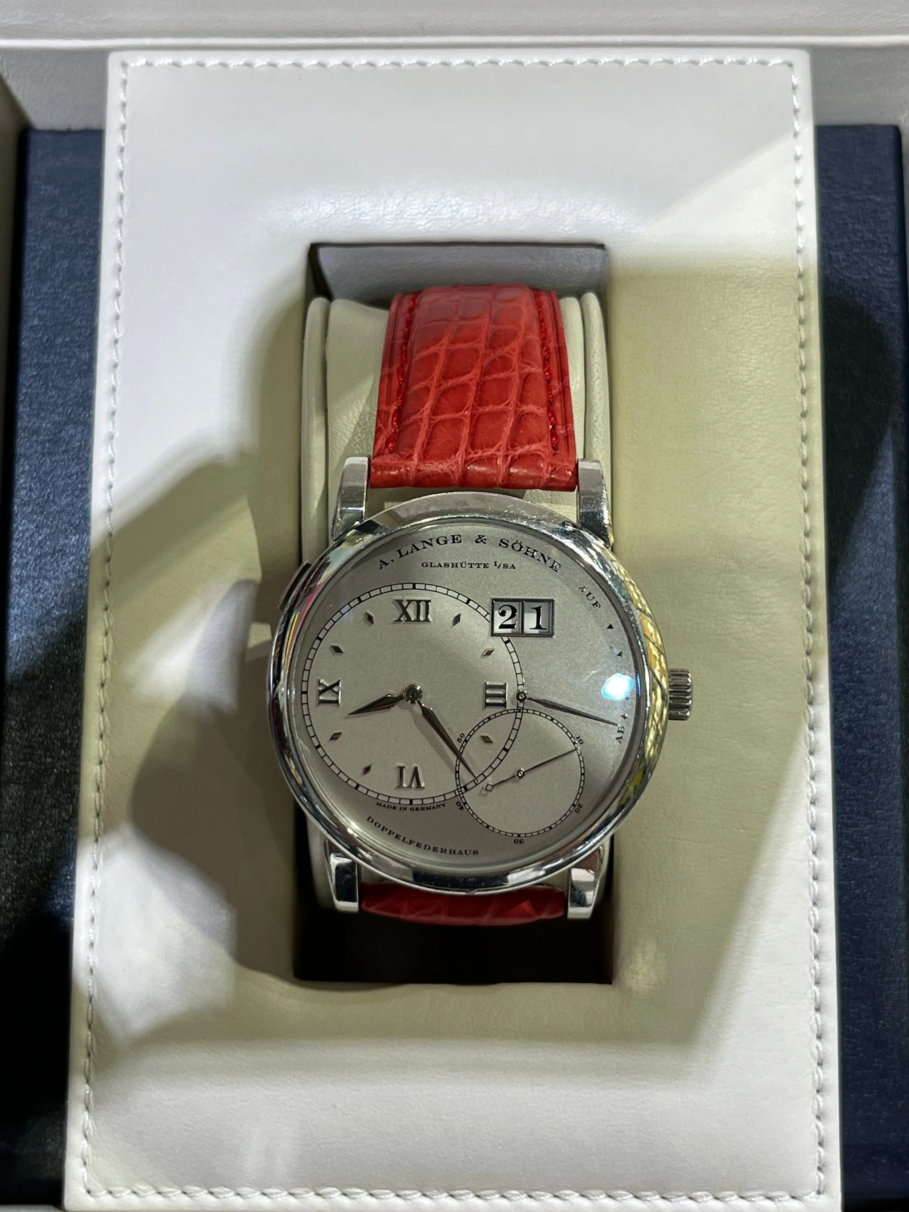 Grande Lange 1 Platinum Model Reference 115.025