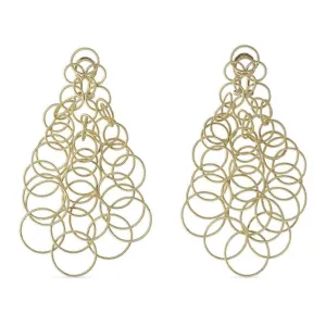 Hawaii 18K Yellow Gold Drop Earrings