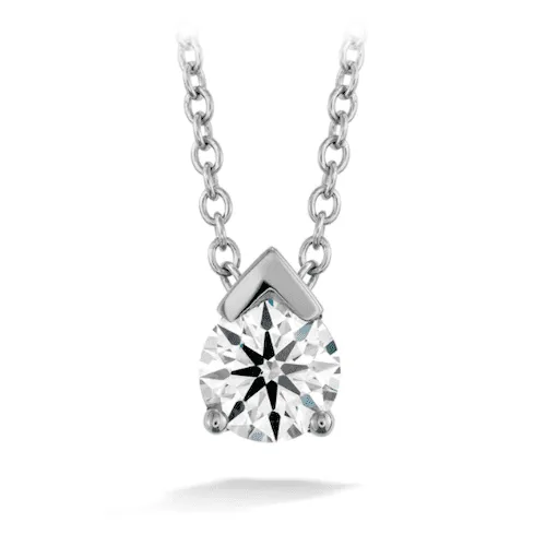 Hearts On Fire Aerial Single Diamond Pendant