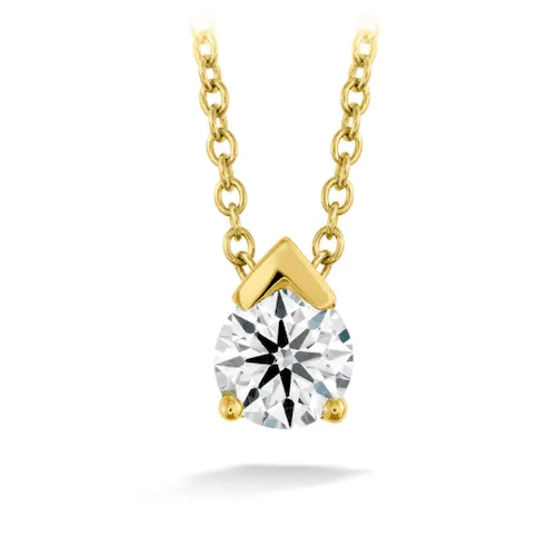 Hearts On Fire Aerial Single Diamond Pendant
