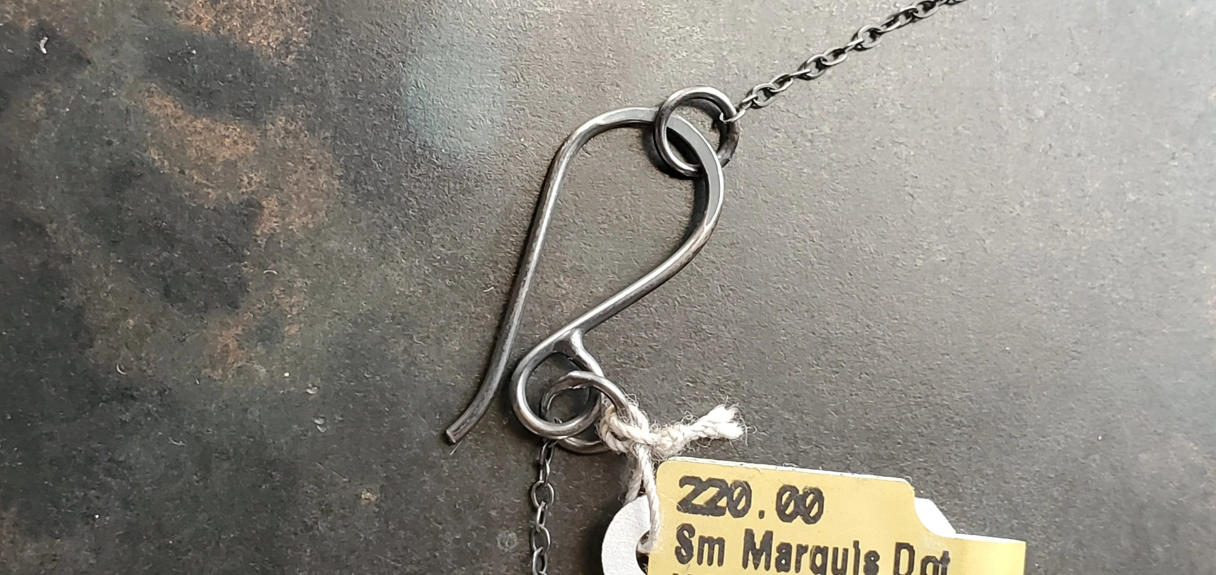 Heather Guidero Small Marquis Dot Necklace