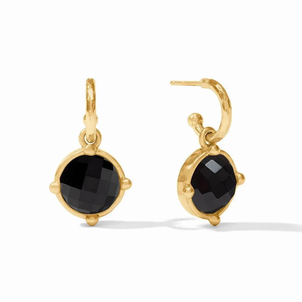 Honeybee Hoop & Charm Earrings