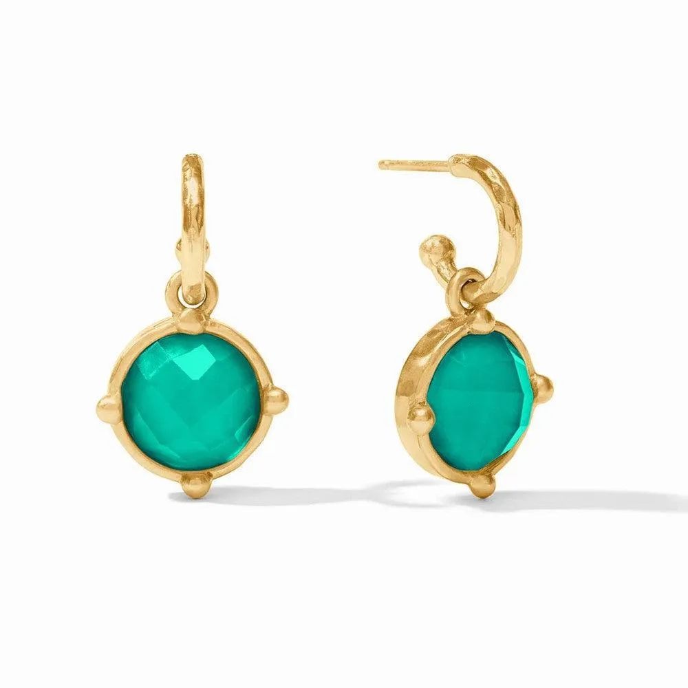 Honeybee Hoop & Charm Earrings