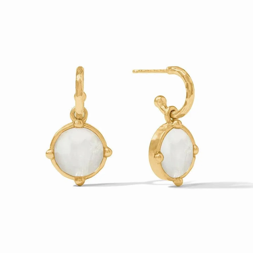 Honeybee Hoop & Charm Earrings