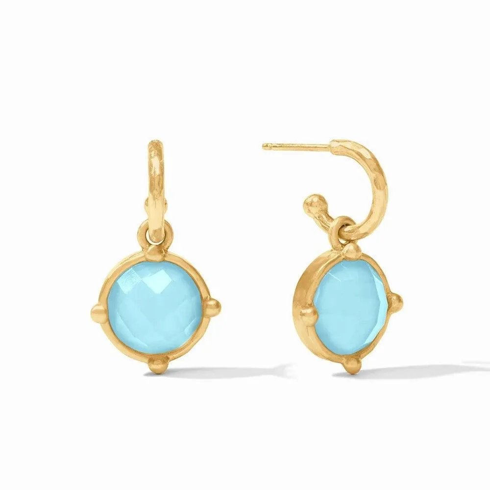 Honeybee Hoop & Charm Earrings