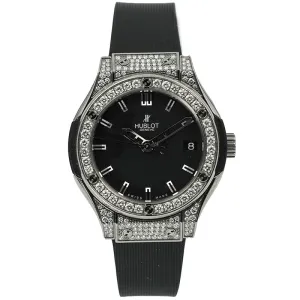 Hublot Classic Fusion 33mm Diamond Case 581.NX.1470.RX.1704 Titanium