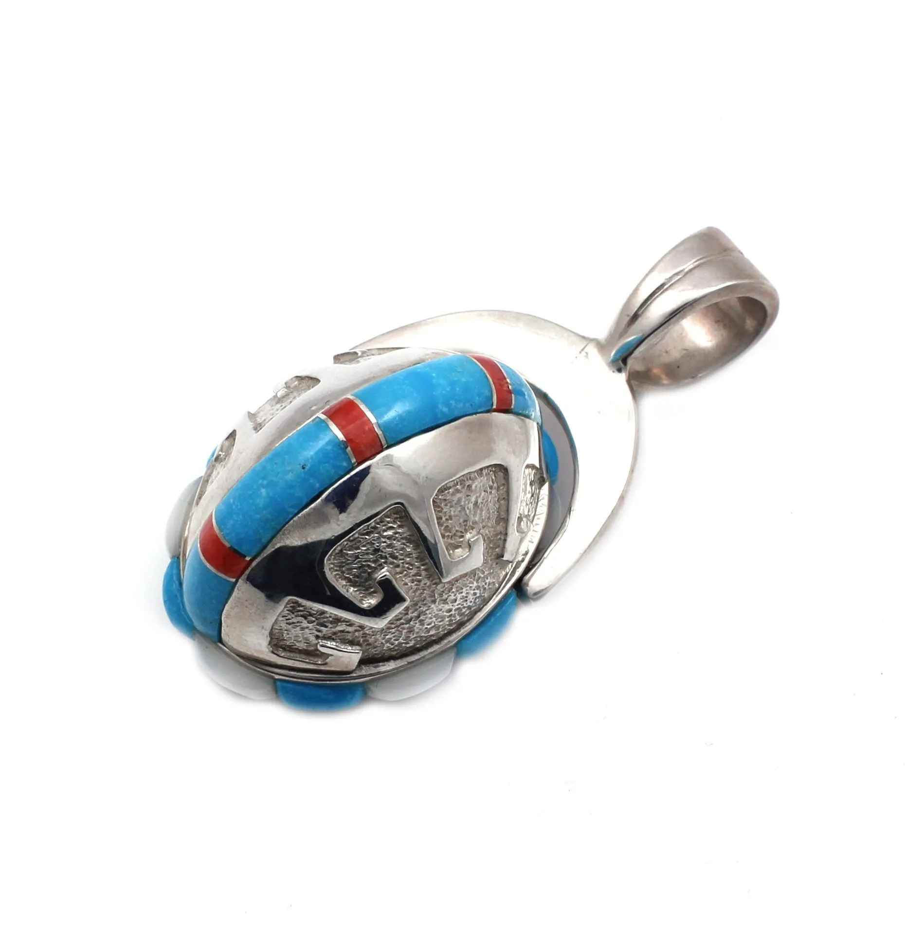 Inlay Bead Base Pendant