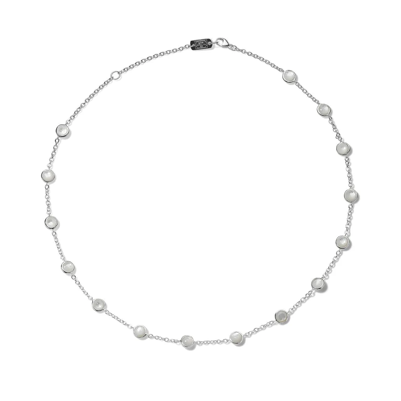 IPPOLITA Lollipop® Sterling Silver Gemstone Station Necklace in Mother-of-Pearl