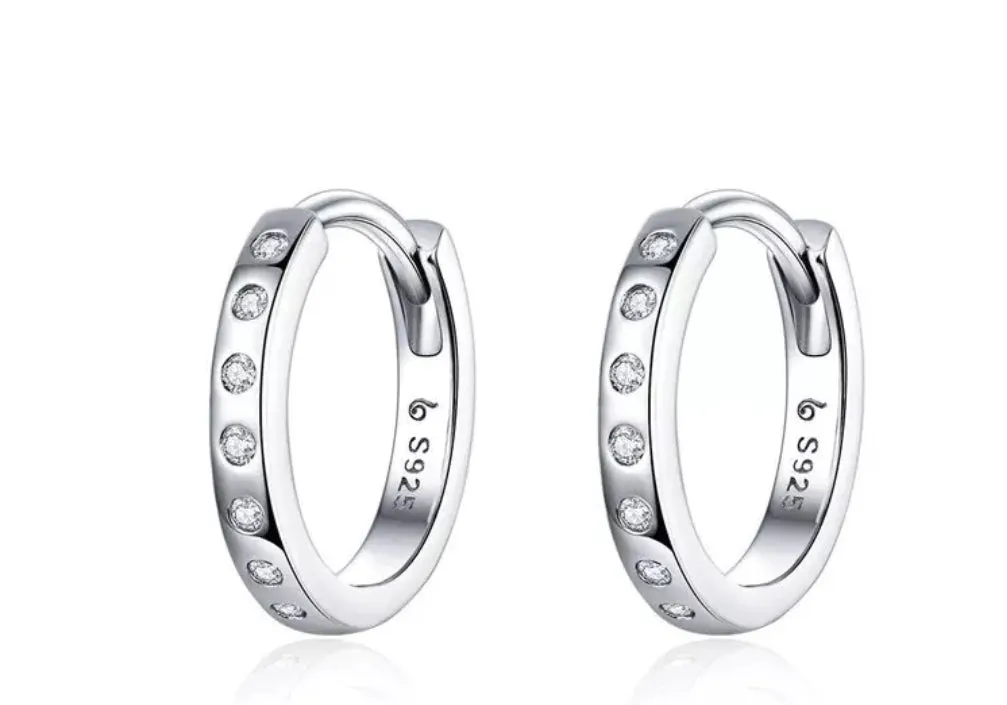 Jane Hoops Earrings