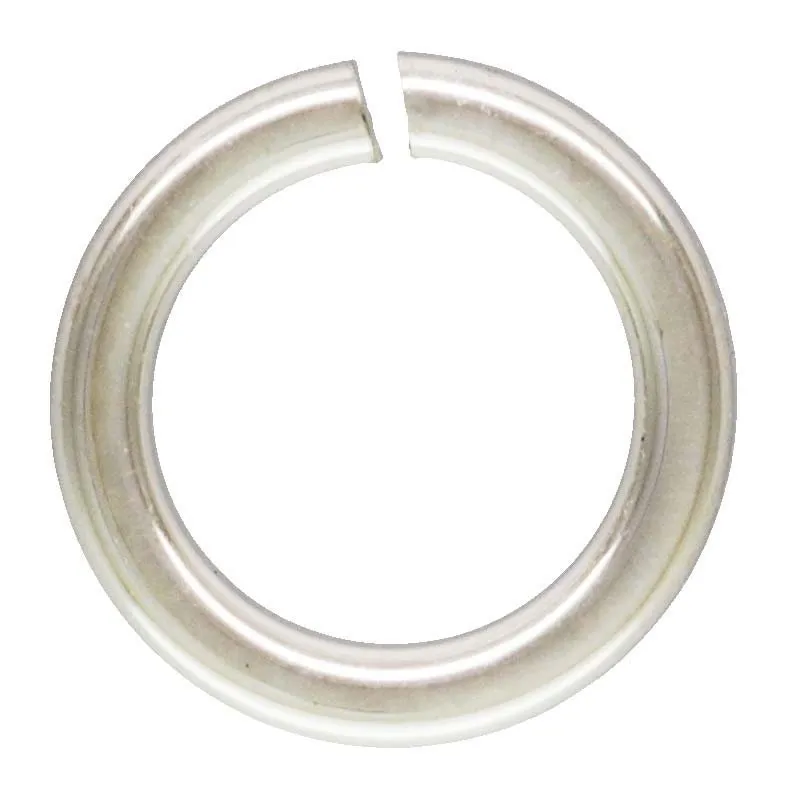Jump Ring C&L 22ga (0.64x4.0mm), Sterling Silver. Made in USA. #50044405