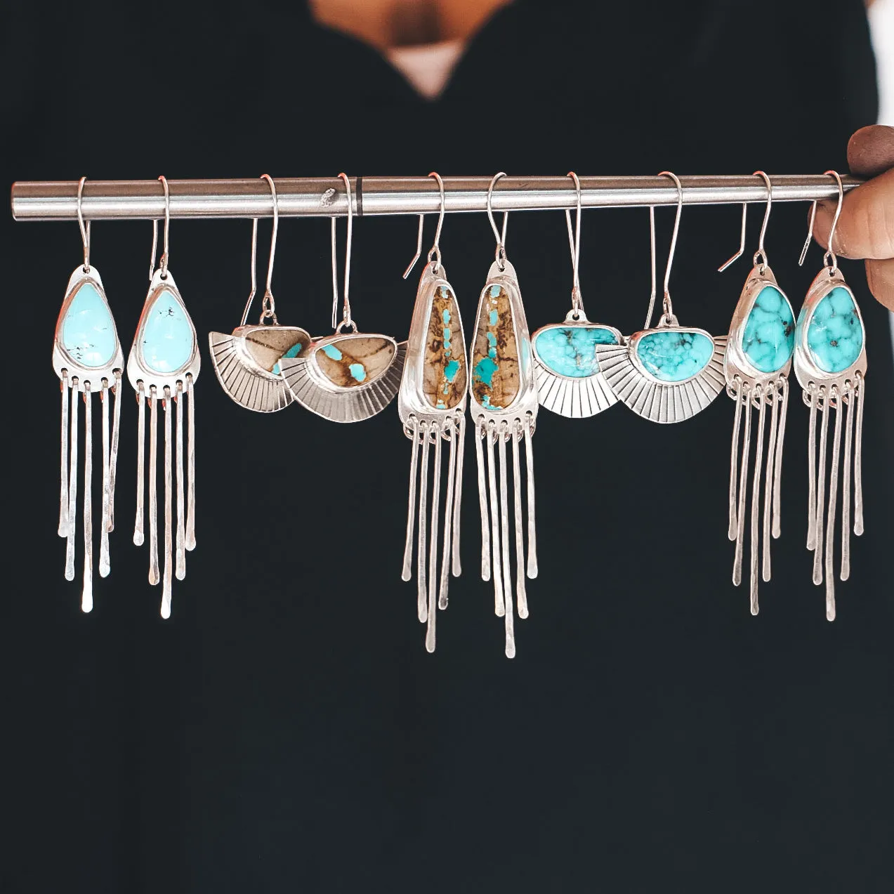 Kingman Turquoise Fringies