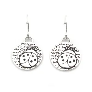 Ladybug Earrings (Presence)-D107E