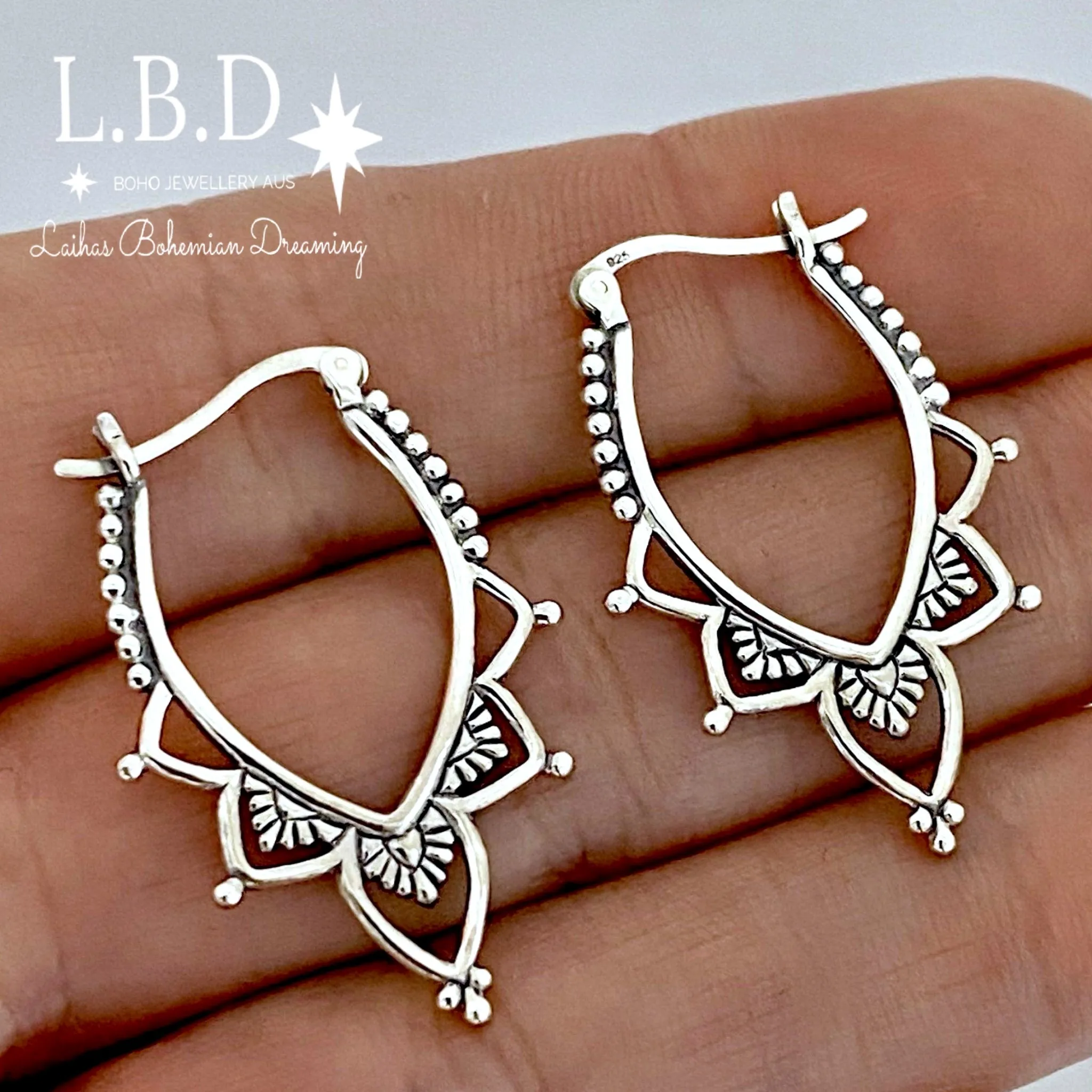 Laihas Prestige, Enlighten Me Boho Hoop Earrings