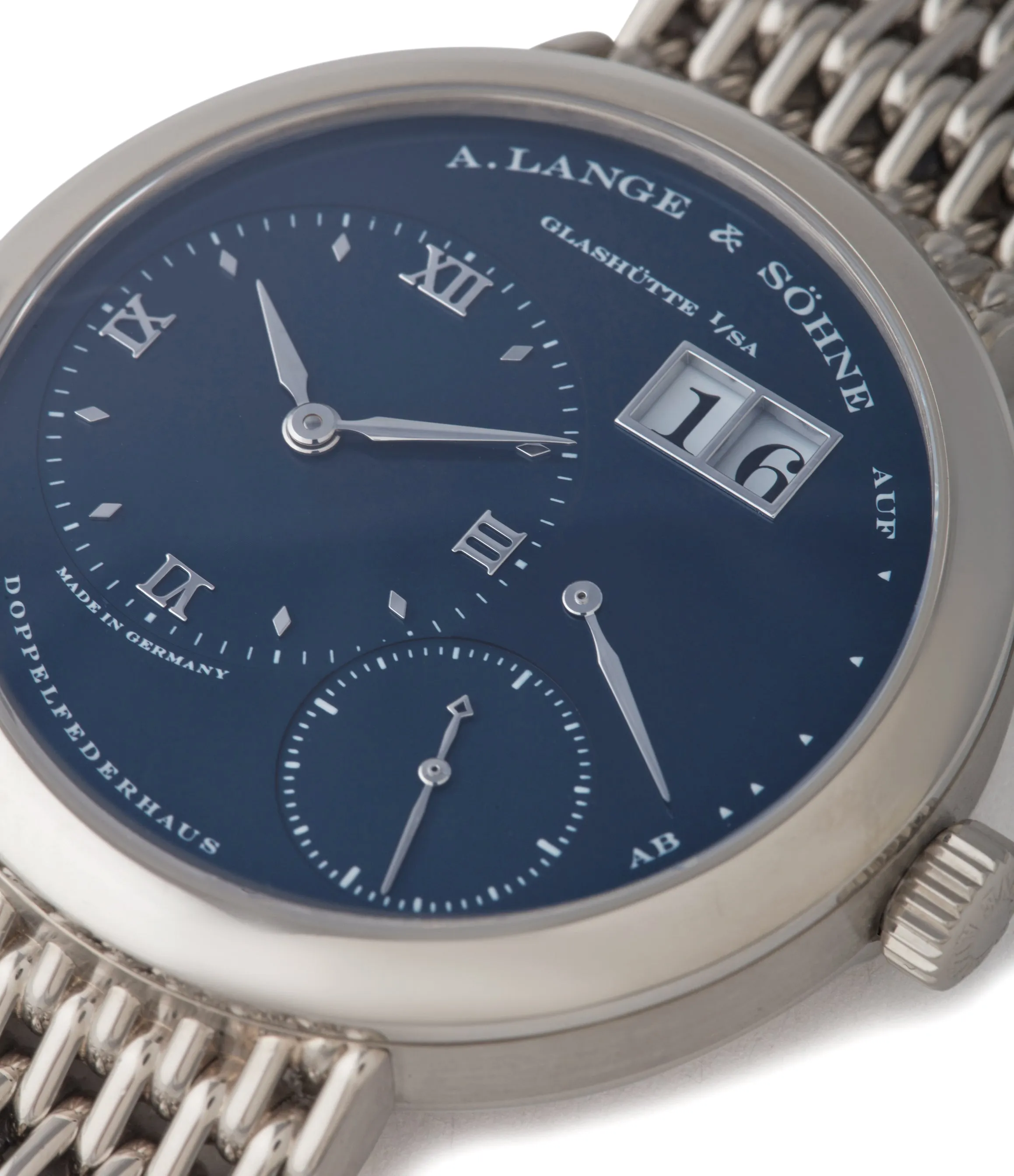 Lange 1 | Blue Dial | White Gold