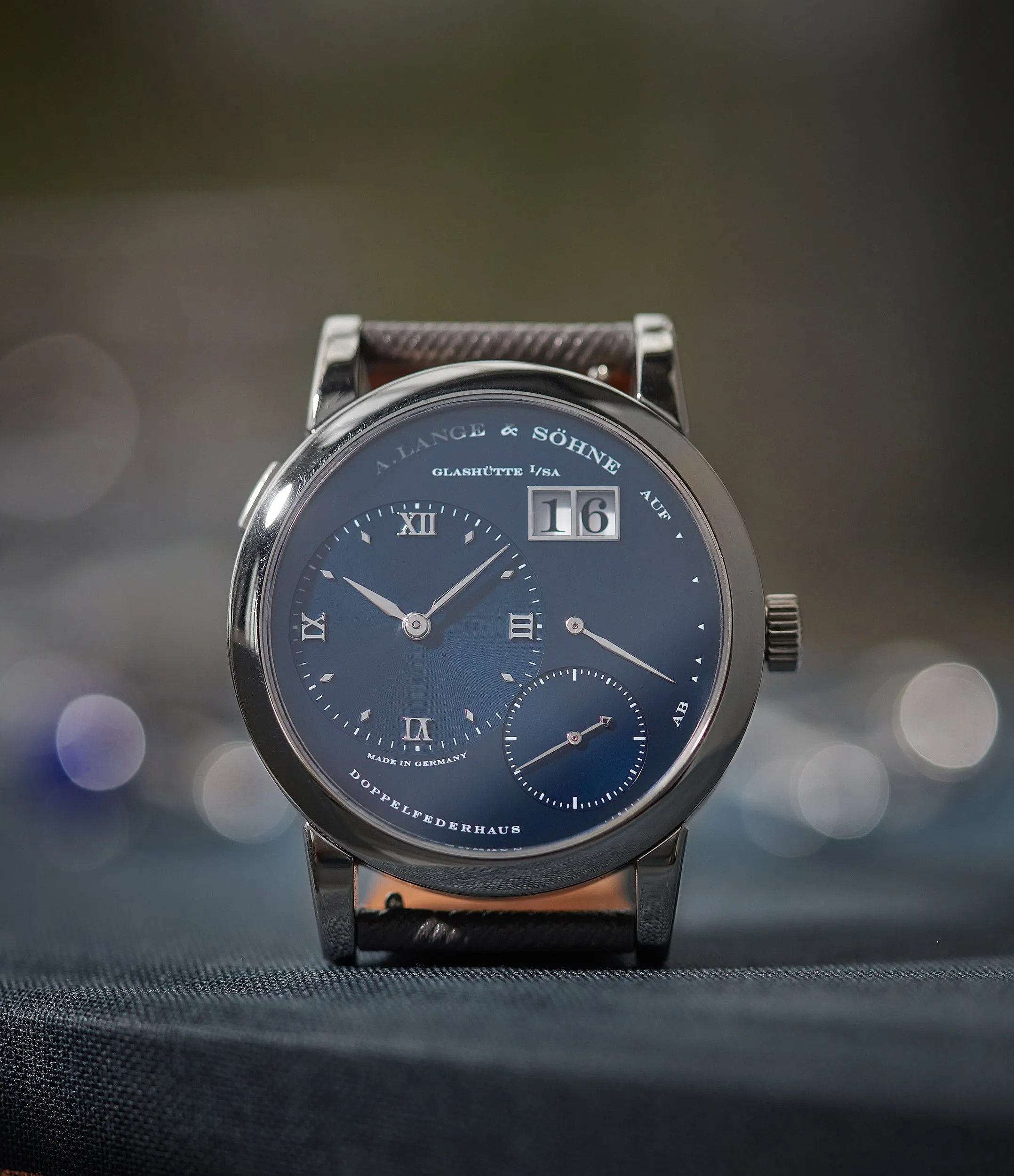Lange 1 | Blue dial | White Gold