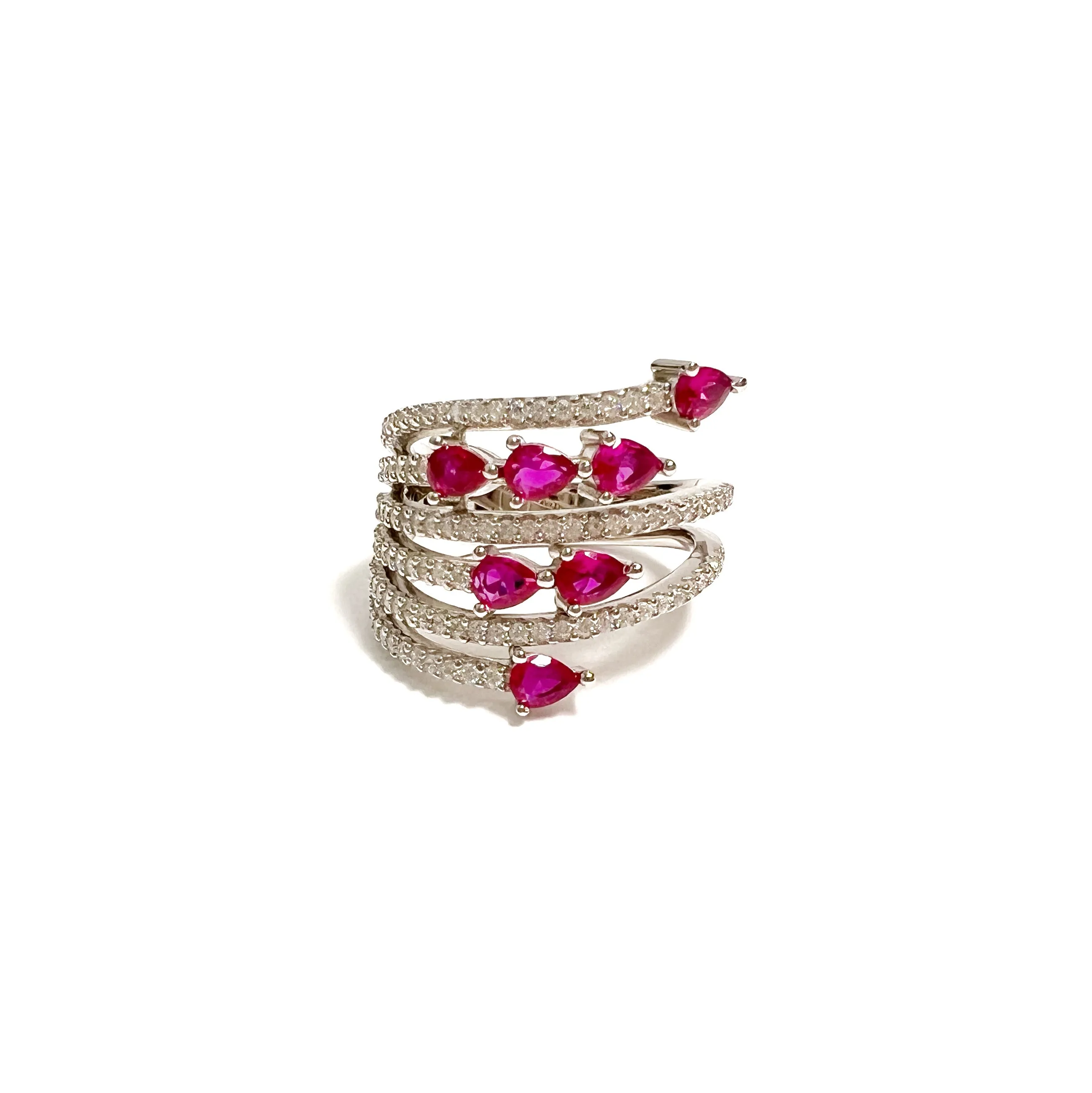 Large Ivy Color Ring