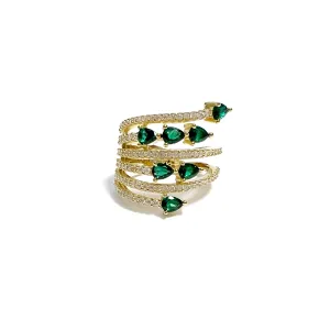 Large Ivy Color Ring