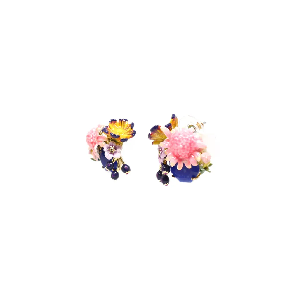 Les Nereides Hiver A Giverny Earrings