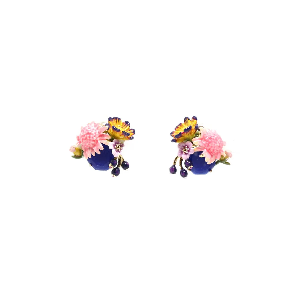 Les Nereides Hiver A Giverny Earrings