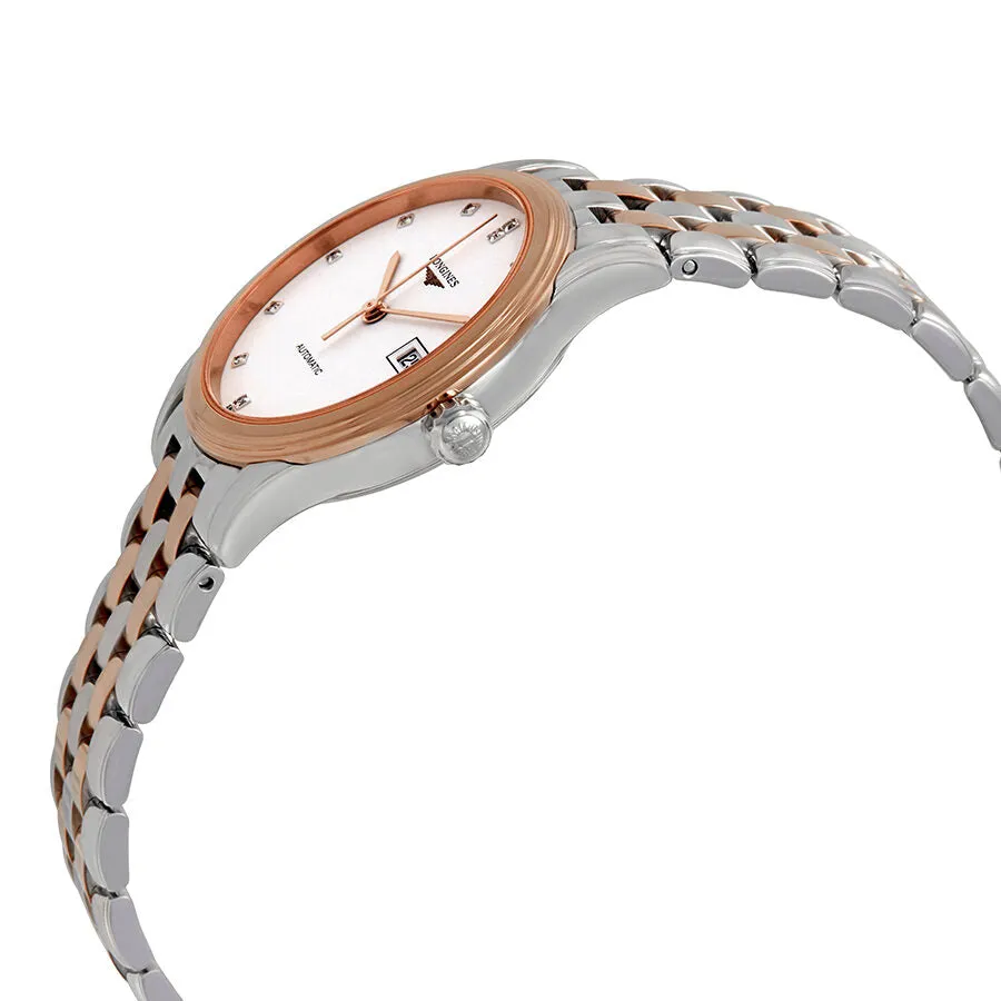 Longines Flagship Automatic Diamond White Dial Ladies Watch L4.374.3.99.7