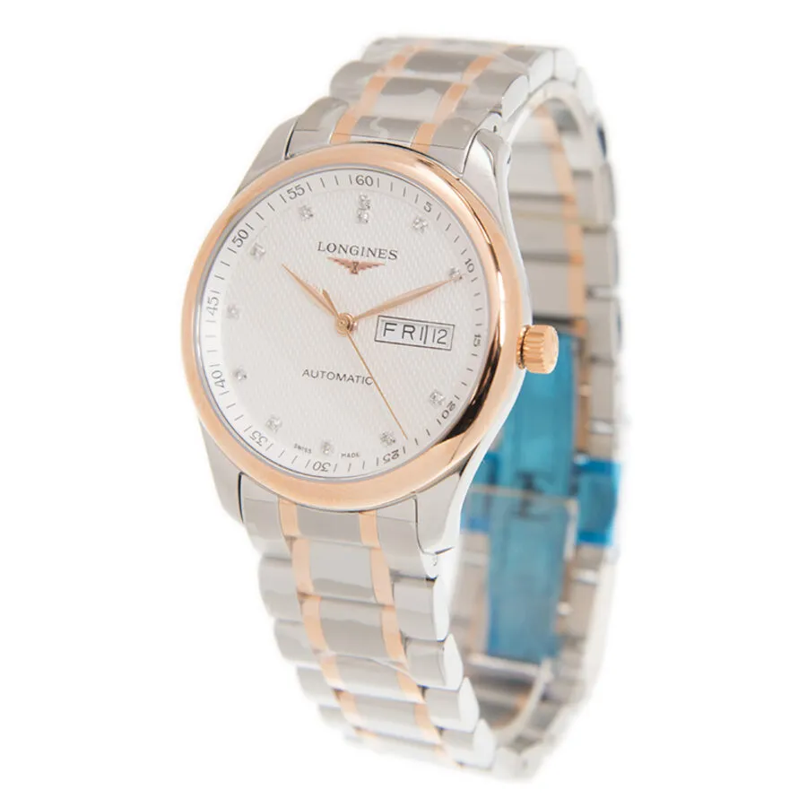 Longines Master Collection Automatic Diamond White Dial Men's Watch L2.755.5.97.7