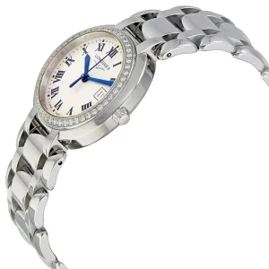 Longines Prima Luna Silver Dial Diamond Ladies Watch L8.112.0.71.6