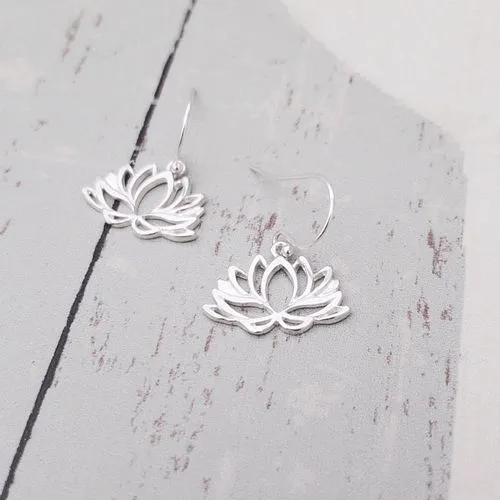Lotus Earrings-C38E
