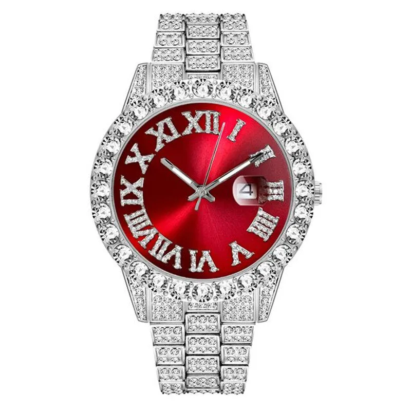Luxe Hip Hop Diamond Quartz Watch