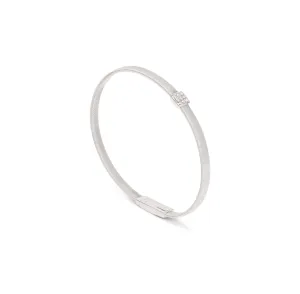 Marco Bicego Masai White Gold 1 Station Diamond Bracelet
