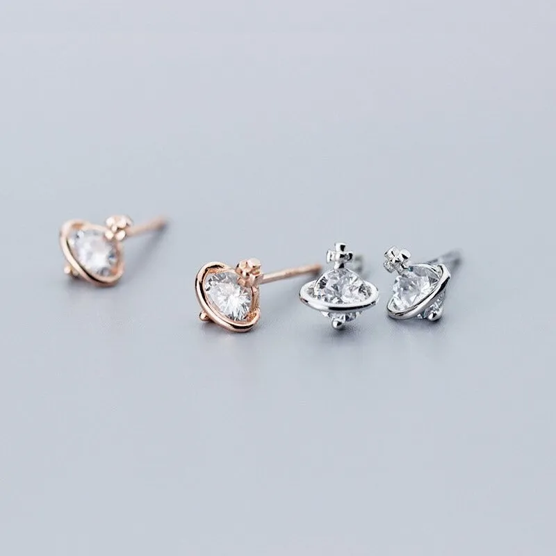 Mars Planets Stars Earrings - ECZ006