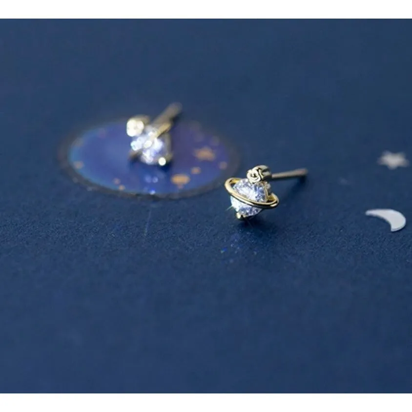Mars Planets Stars Earrings - ECZ006