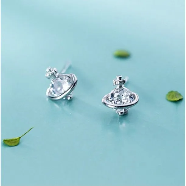 Mars Planets Stars Earrings - ECZ006