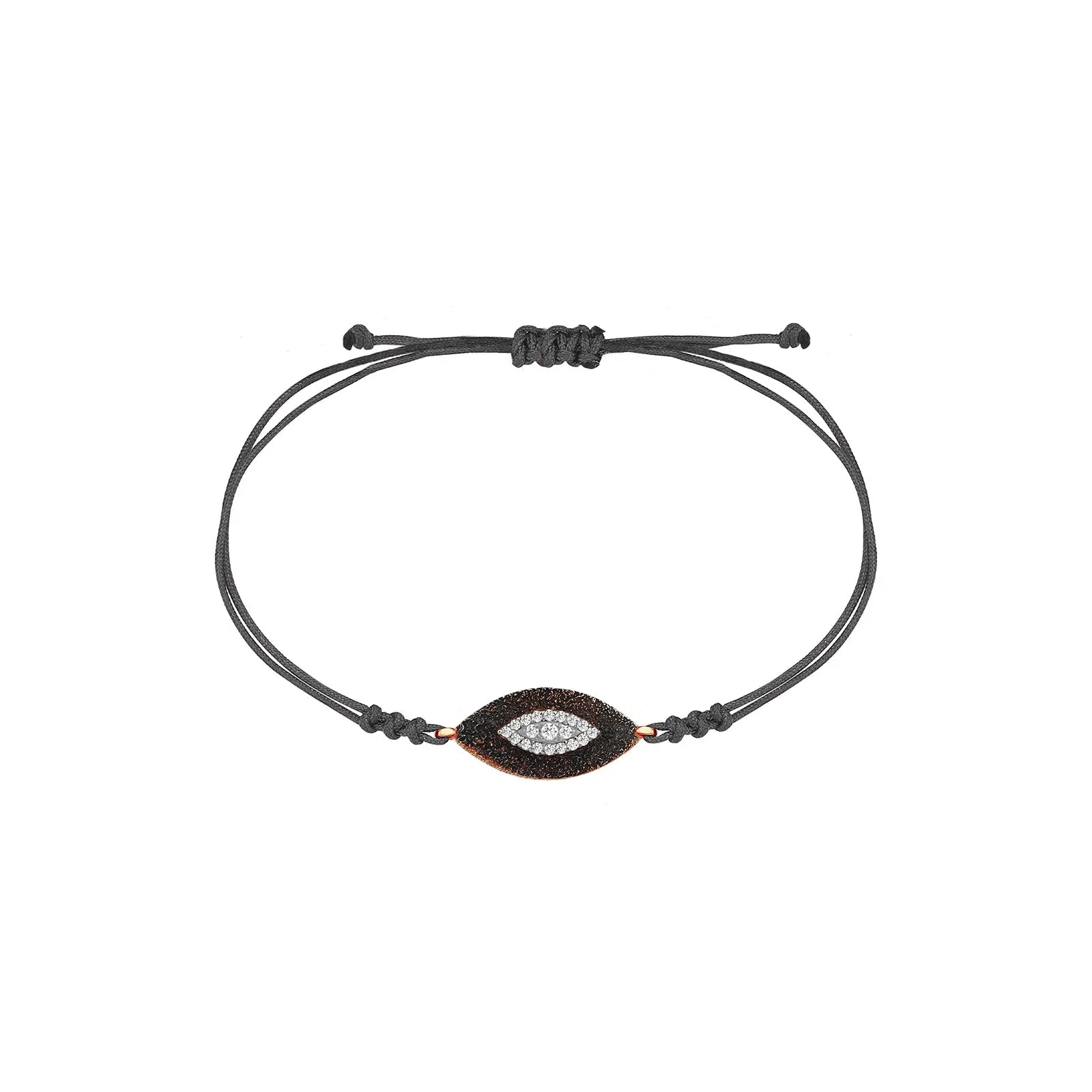 Maxi Almond Eye Cord Bracelet