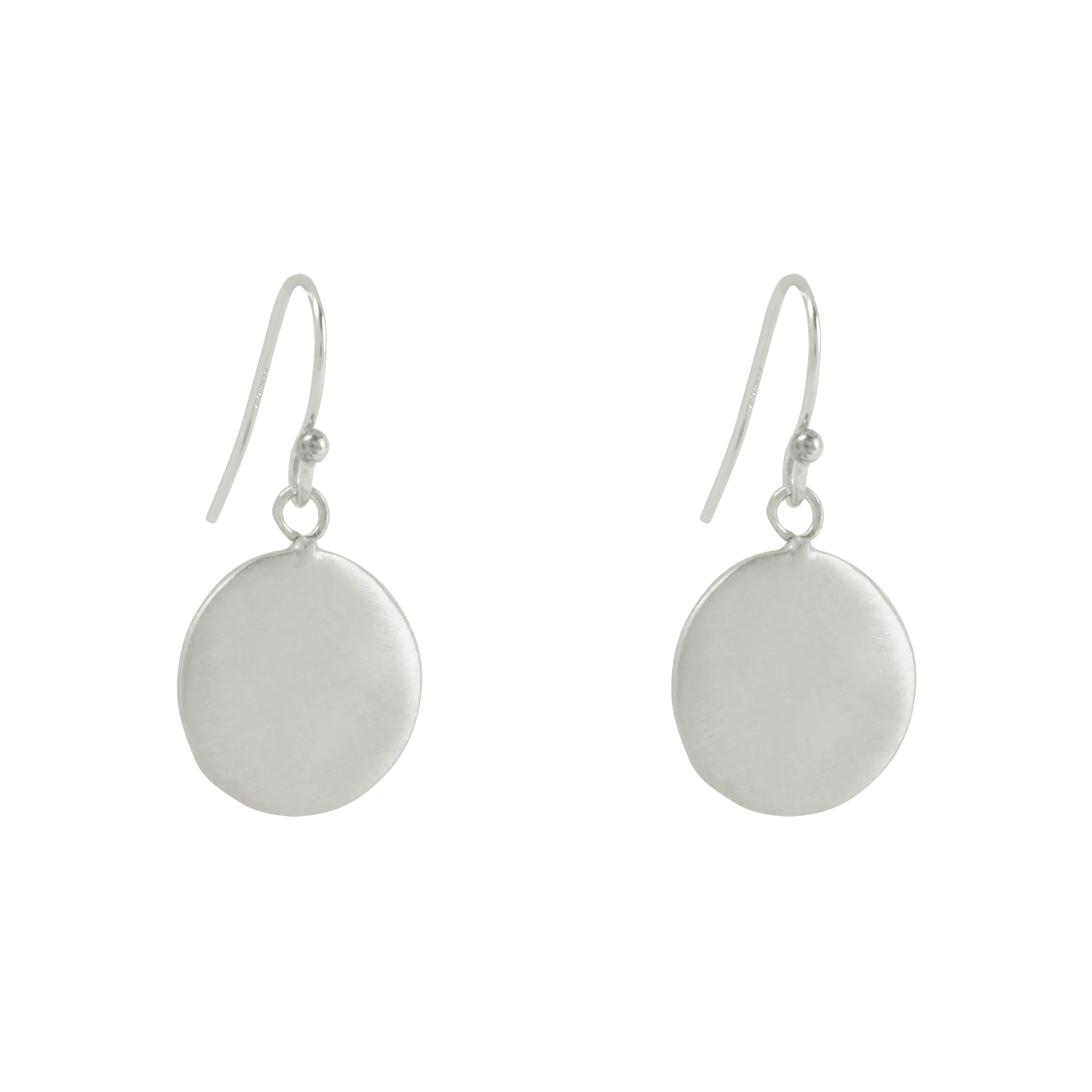 medium disc earrings