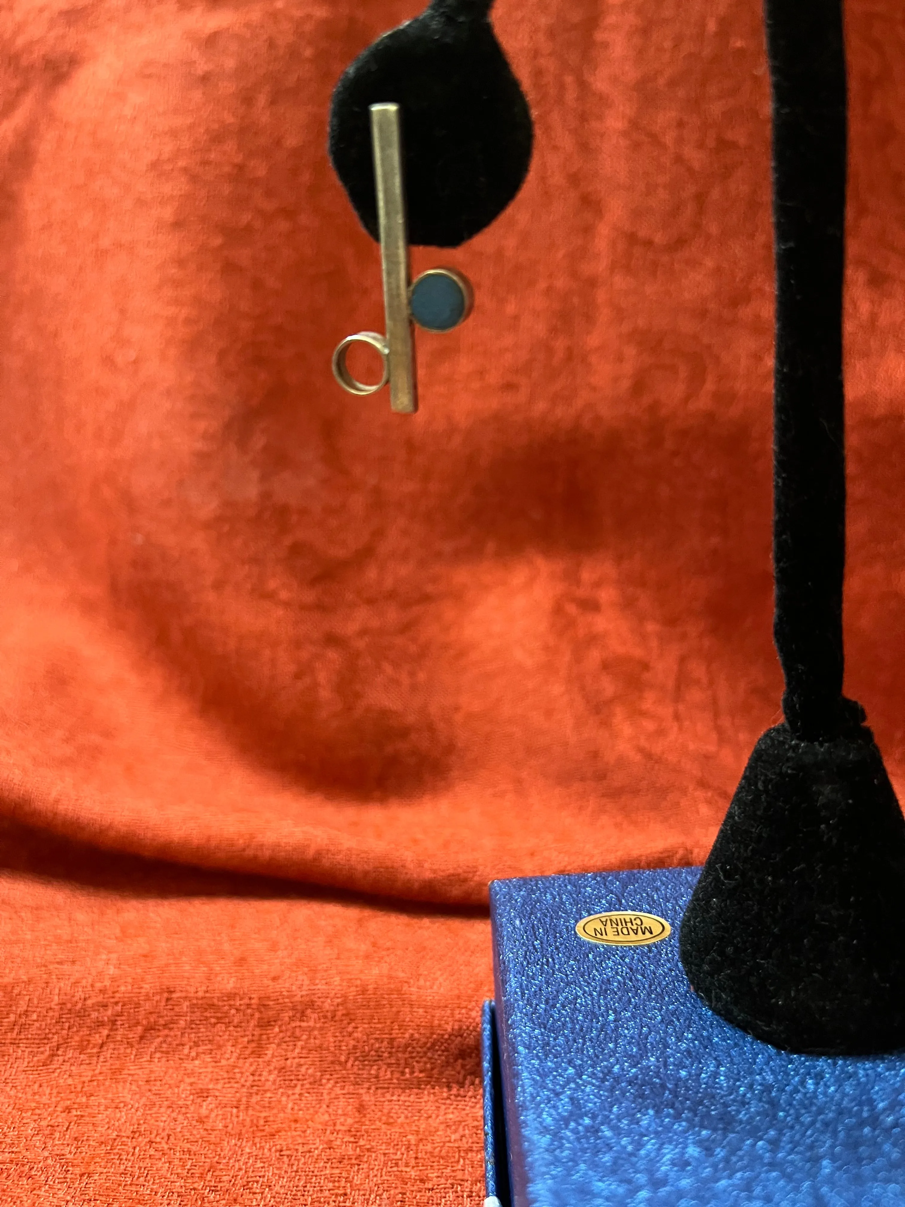 Modern-Style Sterling Post Earrings