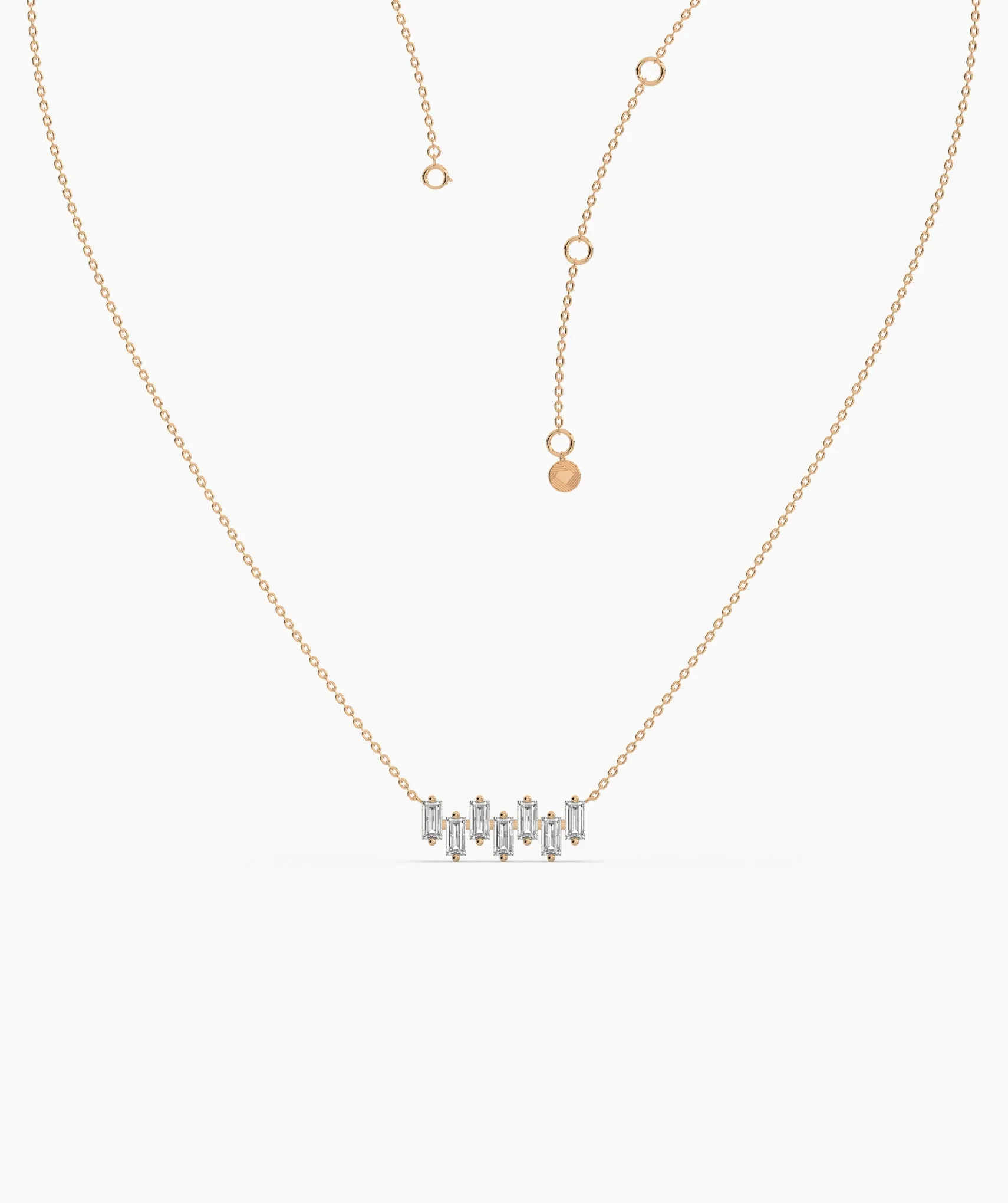 Modernity Linear Diamond Necklace