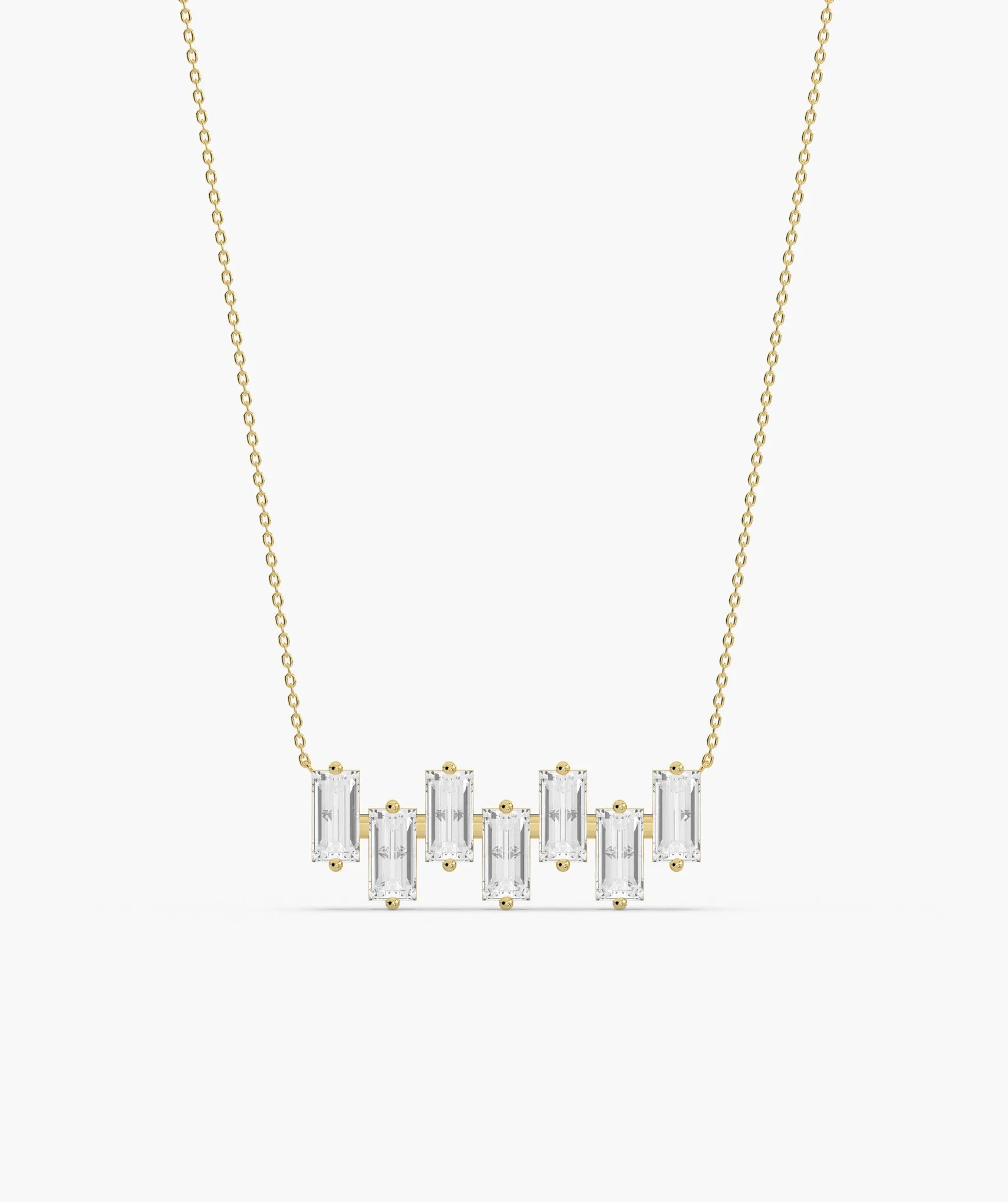 Modernity Linear Diamond Necklace