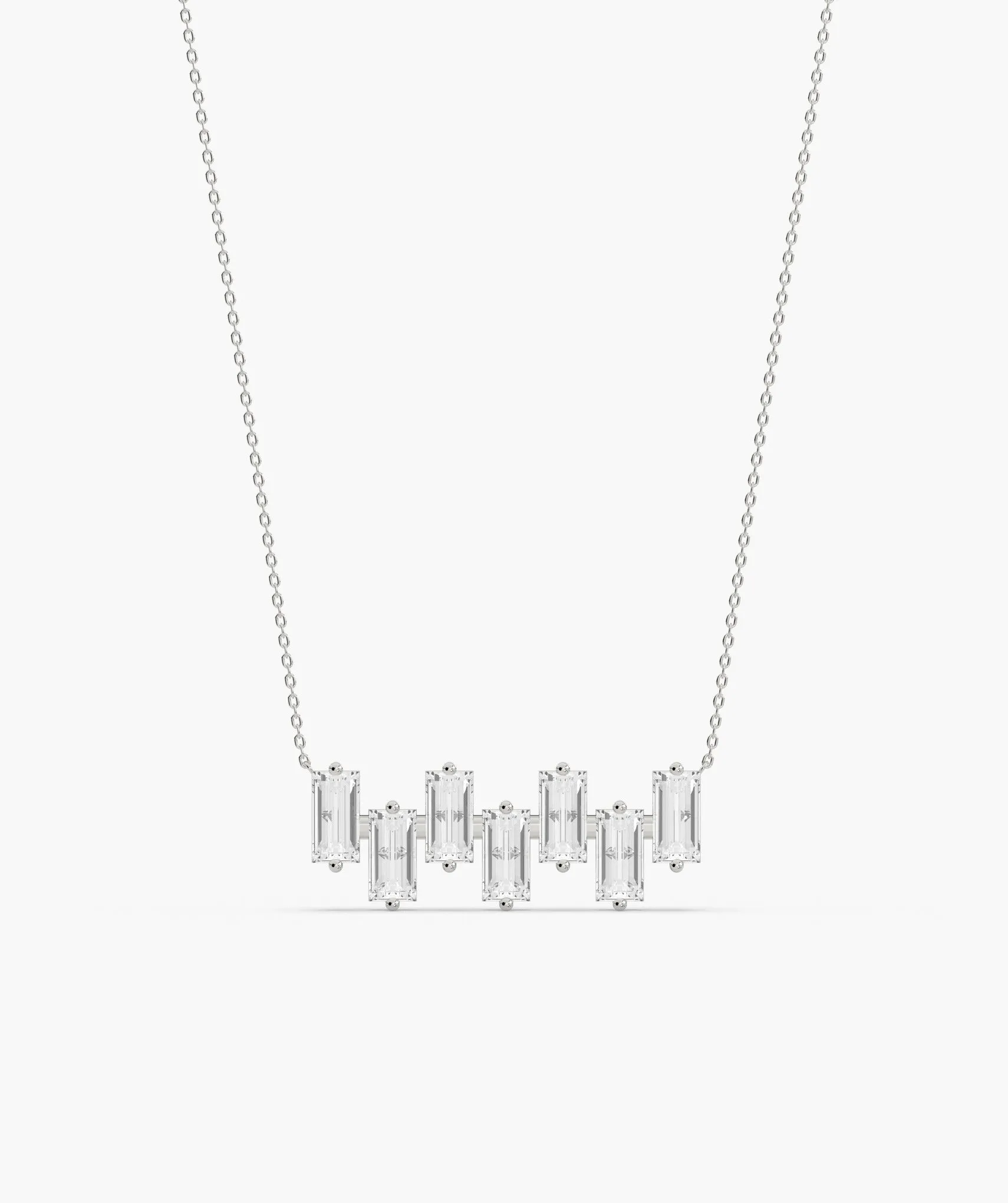 Modernity Linear Diamond Necklace