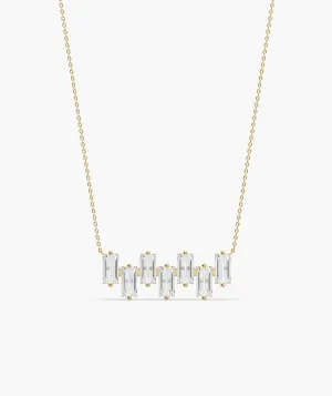 Modernity Linear Diamond Necklace