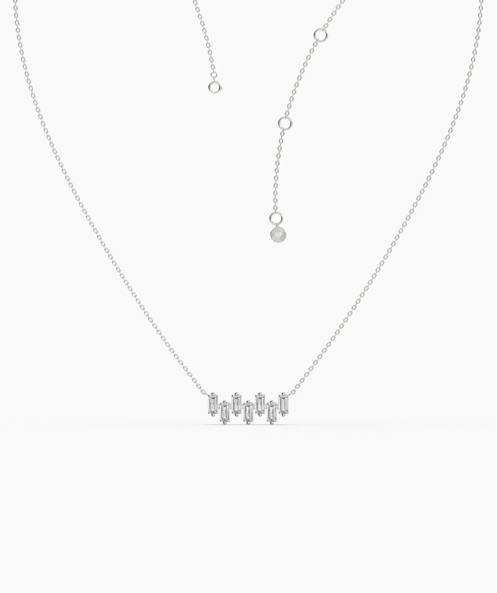 Modernity Linear Diamond Necklace
