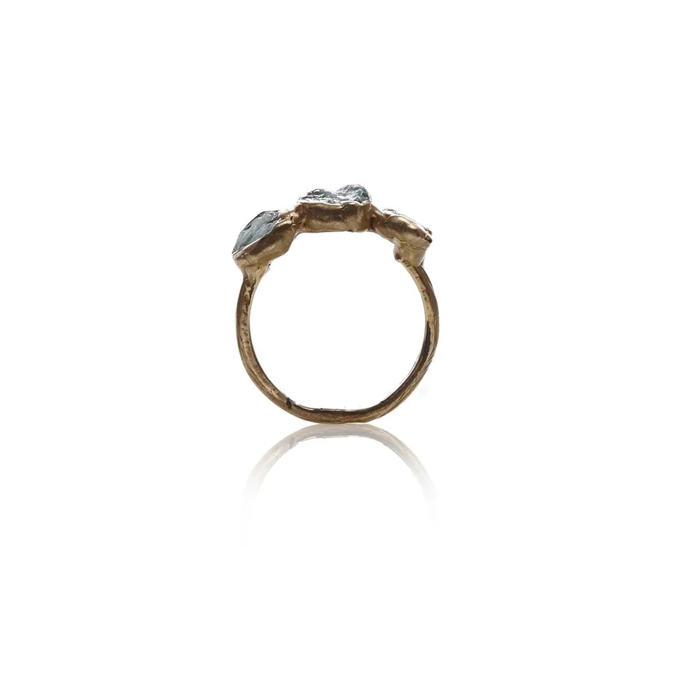 Mosaic Triple Ring