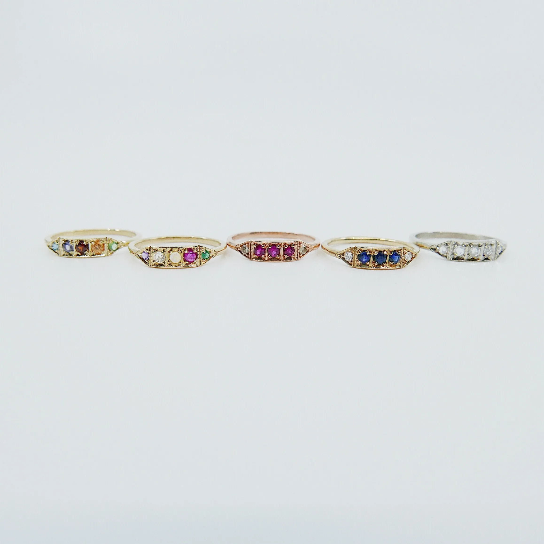 Ms. Goodbar ADORE Acrostic Ring