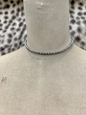 Navajo Saucer Pearl  4MM 14"